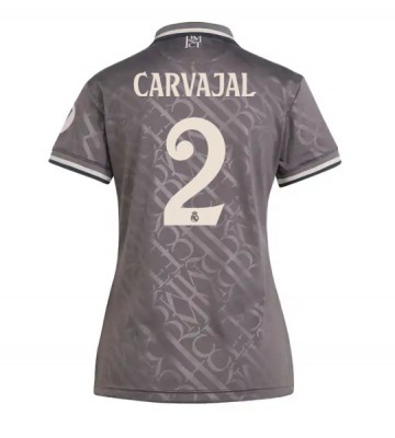 Real Madrid Daniel Carvajal #2 Tredjetröja Dam 2024-25 Kortärmad